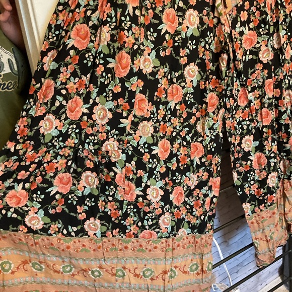 NWT Jodifl wide leg palazzo pants floral 3X - Picture 7 of 8